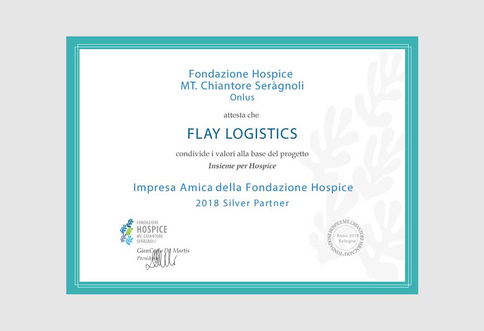 flay logistics per il sociale