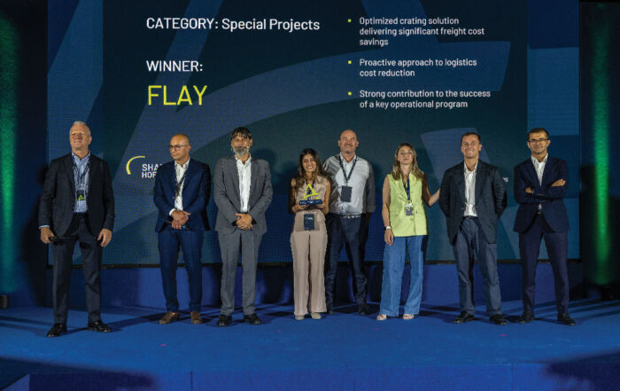 Angelini Technologies Fameccanica premio Flay